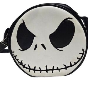 Nightmare Before Christmas Jack Skellington‎ Crossbody Bag Purse Round Halloween